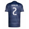 Real Madrid Daniel Carvajal #2 Bortatröja 2025-26 Korta ärmar Real Madrid Daniel Carvajal #2 Bortatröja 2025-26 Korta ärmar